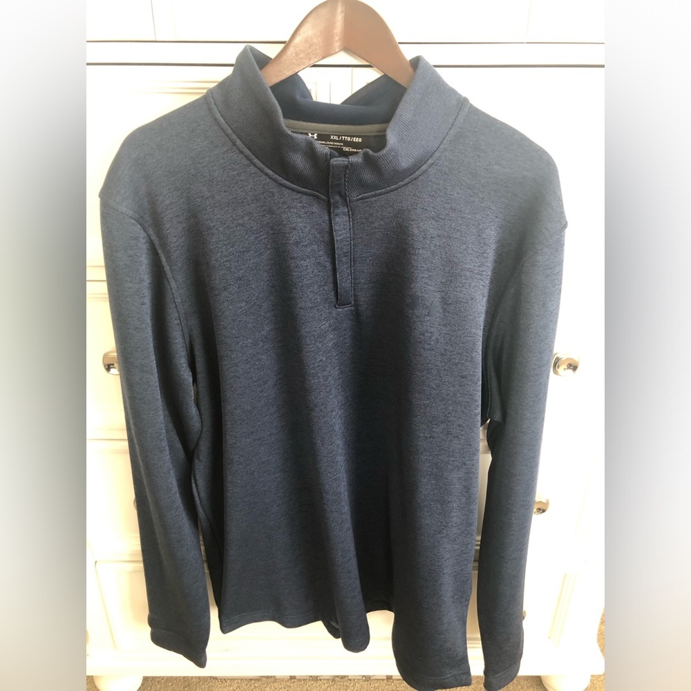 Under Armour Men’s Dark Navy Half-Zip Pullover